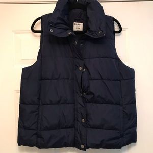 Navy Blue Vest! Worn once!!!